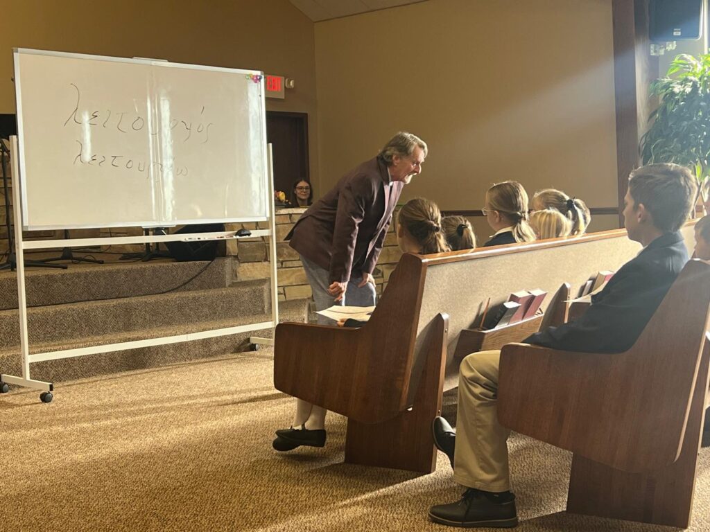 Dr. Brunson teaching